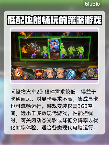 怪物火车2配置要求🔥你的电脑能带得动吗？🎮截图3