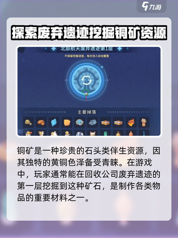 沙石镇时光🔥铜矿石获取途径大揭秘！💎截图2