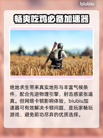 绝地求生低延迟🚀加速器推荐下载分享截图2