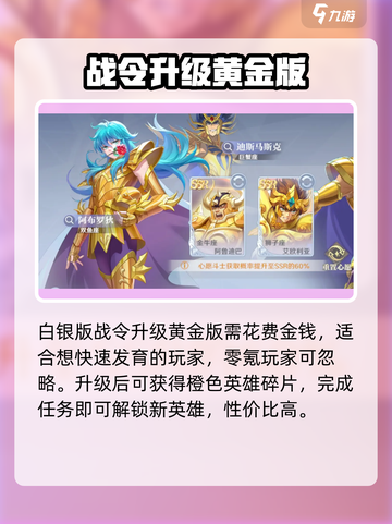 圣斗士星矢重生2战令🔥超值福利等你来领！截图3