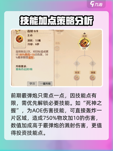 森之国度枪手技能怎么加点介绍截图4