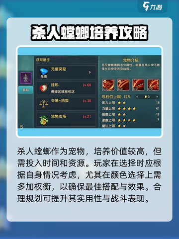 魔力宝贝复兴🔥杀人螳螂超详细测评来啦！截图4