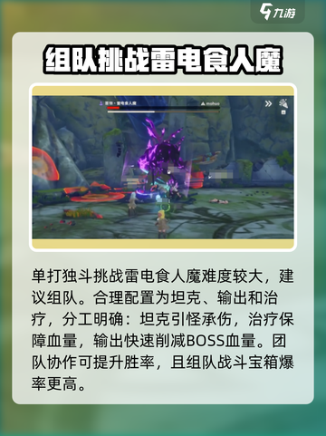 星痕共鸣雷电食人魔BOSS怎么打介绍截图2