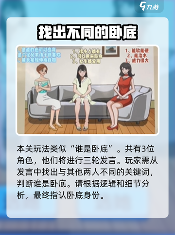 爆梗找茬王卧底关卡如何过介绍截图2