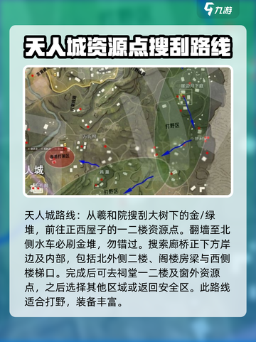 永劫无间手游打野秘籍🔥超详细点位推荐！🎉截图3