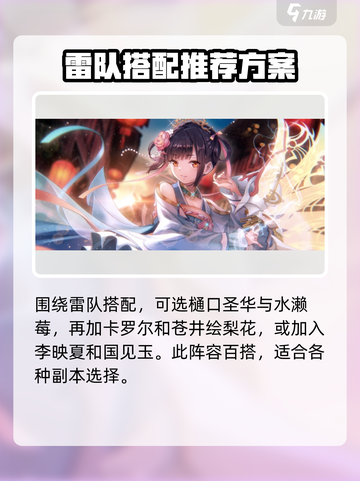 原神🔥炽焰天穹雷队搭配，超强阵容速来围观！💥截图2