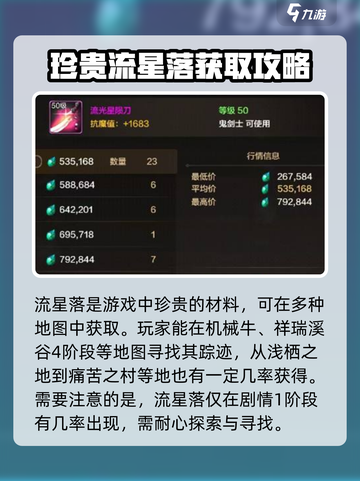 dnf手游流星落属性有哪些介绍截图4