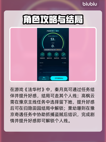 《下一站江湖2绝美老婆TOP6！✨》截图4