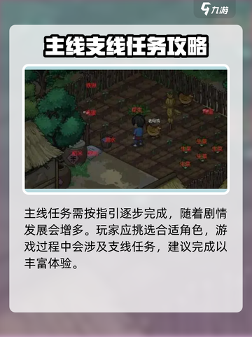 大侠立志传🔥全流程主线任务攻略分享！截图4