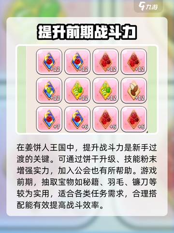 姜饼人王国✨新手必看！轻松入坑制胜攻略截图3