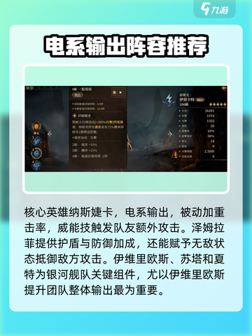 原神⚡龙息神寂电系阵容搭配秘籍🔥截图2