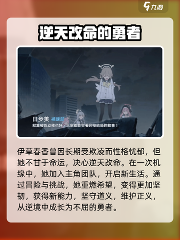 蔚蓝档案：伊草春香技能大揭秘💥🔥截图2