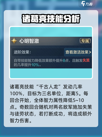 世界启元诸葛亮🔥技能分析与阵容搭配✨截图2