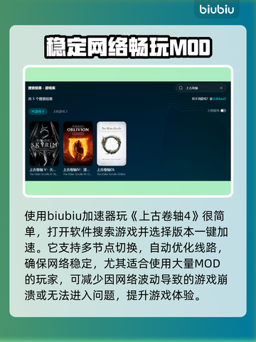上古卷轴4进不去？用这个加速器🔥瞬间解决！🎮截图4