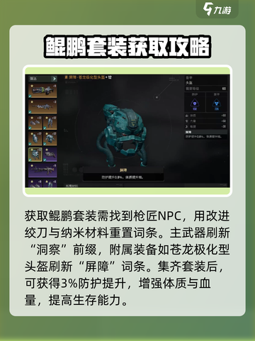 破碎之地鲲鹏套装怎么获取介绍截图4
