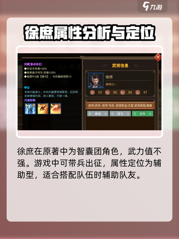 朕的江山2徐庶怎么样介绍截图2
