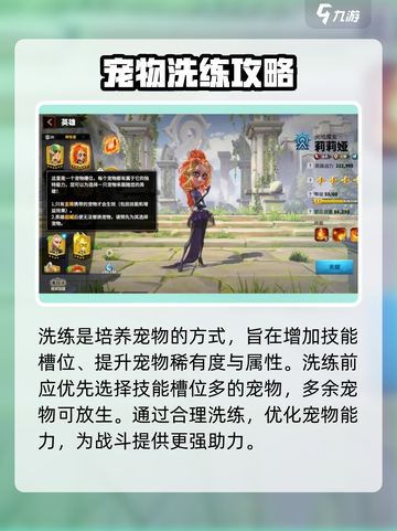 万龙觉醒🔥宠物洗练秘籍，快速养成超强伙伴！截图2
