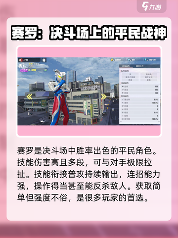 奥特曼传奇英雄2平民角色有哪些介绍截图2