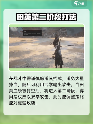 燕云十六声刺客田英怎么打介绍截图3