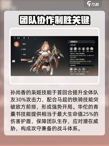 三国志幻想大陆2枭之歌阵容搭配攻略介绍截图6