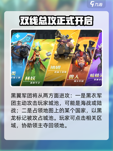 龙石战争🔥黑翼来袭打法攻略⚡截图2