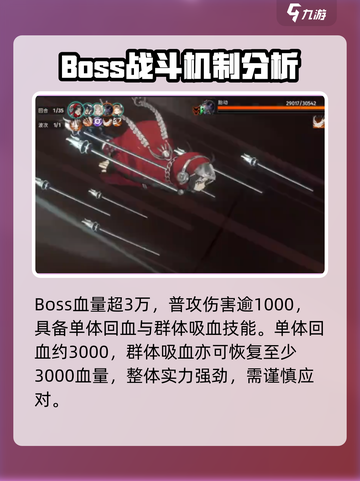 新月同行🔥boss打法技巧分享，轻松通关不是梦！截图3
