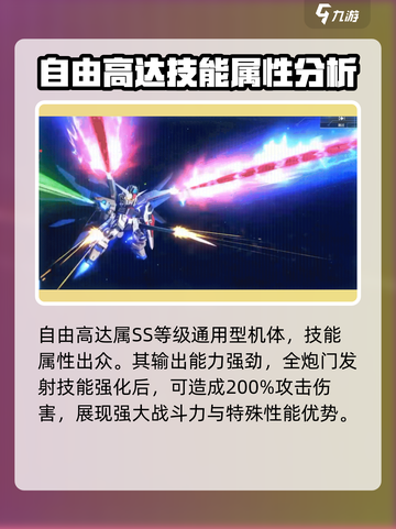 高达钢铁之诗自由高达特点介绍截图2