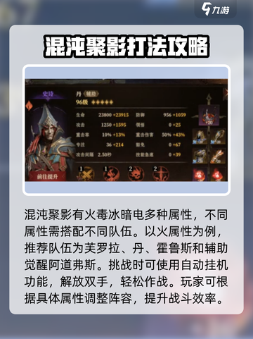 龙息神寂🔥混沌聚影超强属性大揭秘🎉截图2