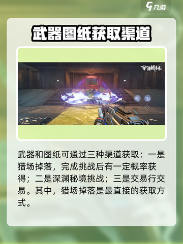逆战手游秘境🔥武器图纸获取全攻略！👇截图2