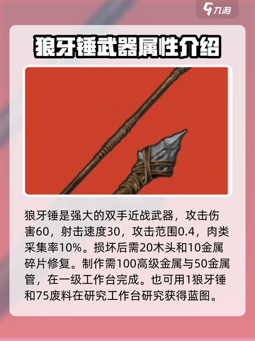 腐蚀手游新手推荐武器一览介绍截图3