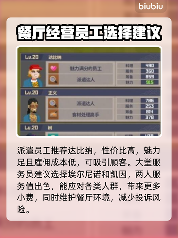 潜水员戴夫员工图鉴🔥游戏党必看💎截图3