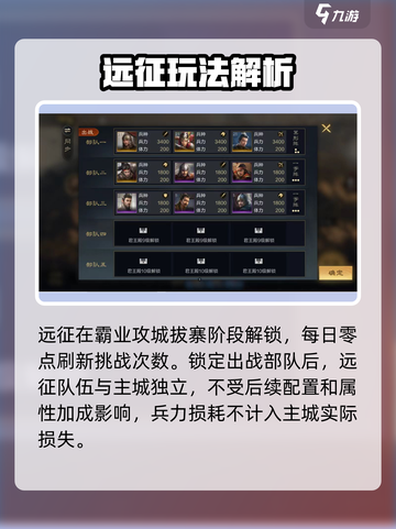 三国谋定天下🔥征战玩法超全攻略来了！截图2