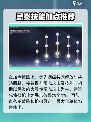 鸣潮🔥忌炎技能加点攻略，这样玩才最强！截图2