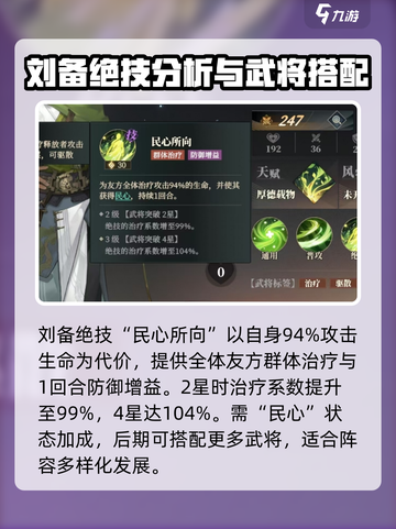 三国志幻想大陆2枭之歌刘备强不强介绍截图3