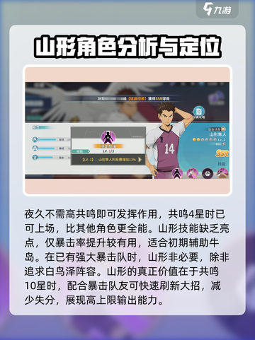 排球少年手游🔥山形隼人超强攻略🎉截图3