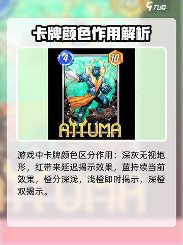 漫威终极逆转地形🔥卡牌颜色大揭秘！游戏迷必看截图2