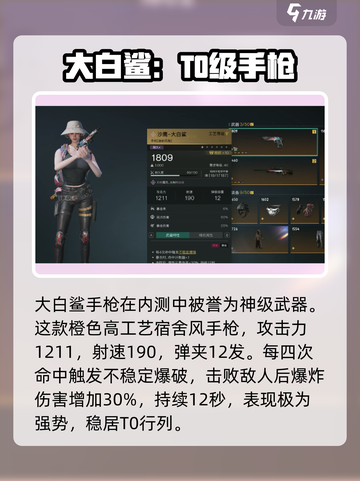 七日世界大白鲨配装怎么样介绍截图2