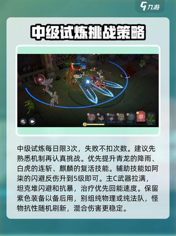 龙魂旅人中级试炼第二关怎么过介绍截图4
