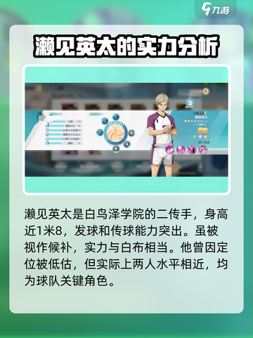 排球少年手游濑见英太怎么样介绍截图2