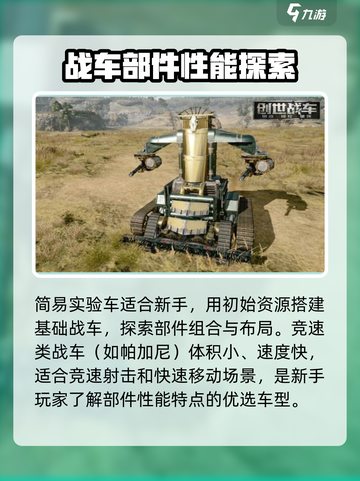 创世战车🔥新手必看！超强开局车辆推荐🚀截图4