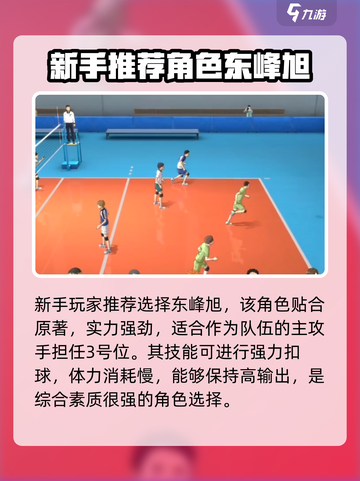 排球少年手游🔥初始角色推荐与新手必看攻略分享！截图2