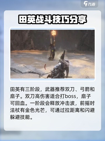 燕云十六声刺客田英怎么打介绍截图2