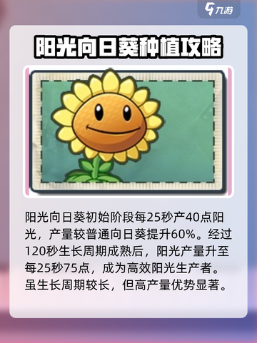 植物大战僵尸杂交版阳光向日葵怎么样介绍截图2