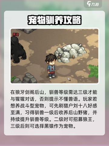 大侠立志传哪个宠物好介绍截图7