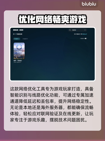 天际线2闪退？加速工具来救场啦！🔥🚀截图3