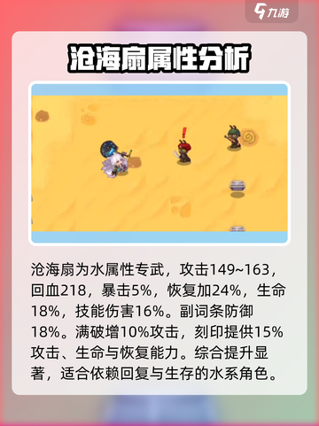 坎公骑冠剑：沧海扇🔥技能强度全面解析！截图2