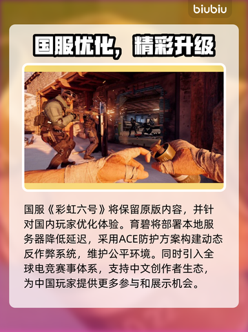 🎮彩虹六号国服首测时间曝光！截图3