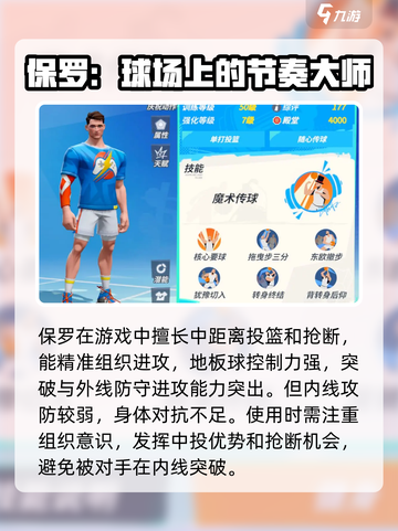 全明星街球派对控卫谁值得练介绍截图3