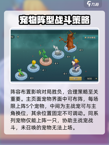 魔力宝贝复兴版🔥新手必看布阵技巧分享！截图2