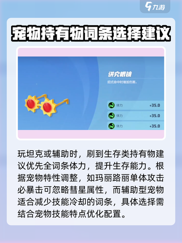 宝可梦大集结持有物词条怎么选介绍截图5